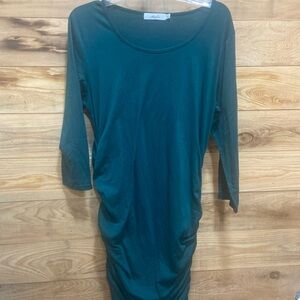 Elegant Teal Midi Dress